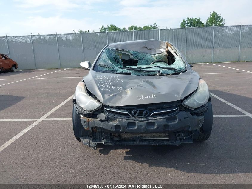 2012 Hyundai Elantra Gl VIN: 5NPDH4AE8CH128540 Lot: 12046956