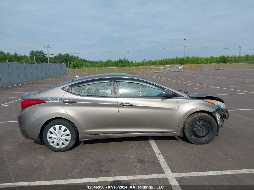 2012 Hyundai Elantra Gl VIN: 5NPDH4AE8CH128540 Lot: 12046956