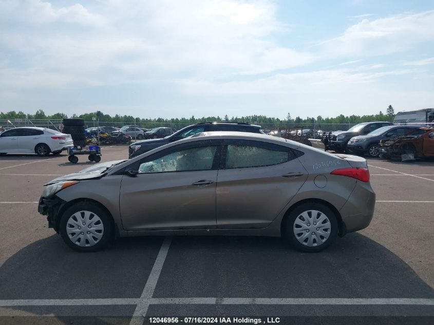 2012 Hyundai Elantra Gl VIN: 5NPDH4AE8CH128540 Lot: 12046956