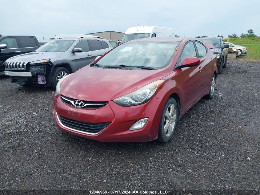 2012 Hyundai Elantra Gls/Limited VIN: 5NPDH4AE2CH084048 Lot: 12046958