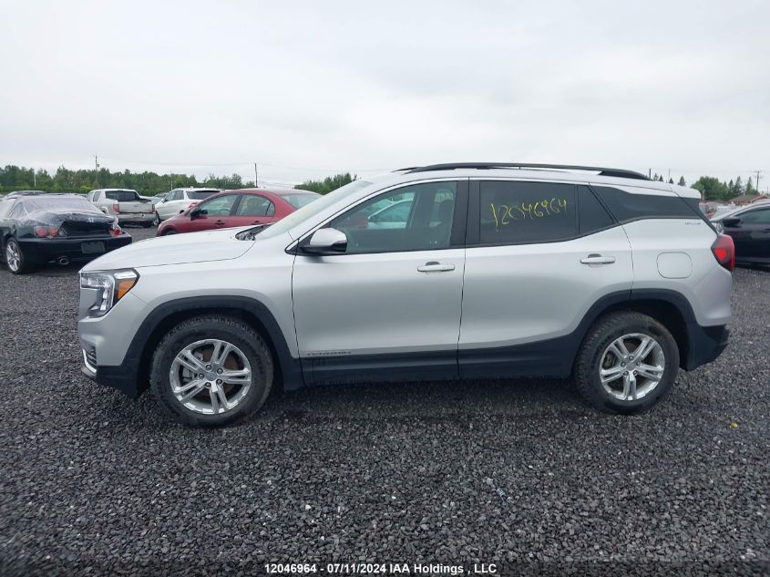 2022 GMC Terrain Sle VIN: 3GKALTEV3NL102294 Lot: 12046964