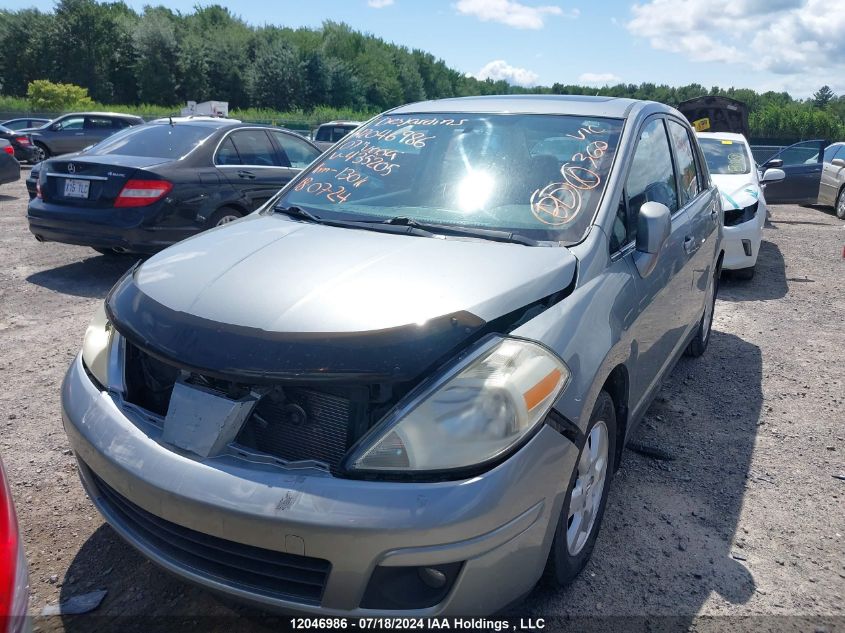 2007 Nissan Versa S/Sl VIN: 3N1BC11EX7L435205 Lot: 12046986