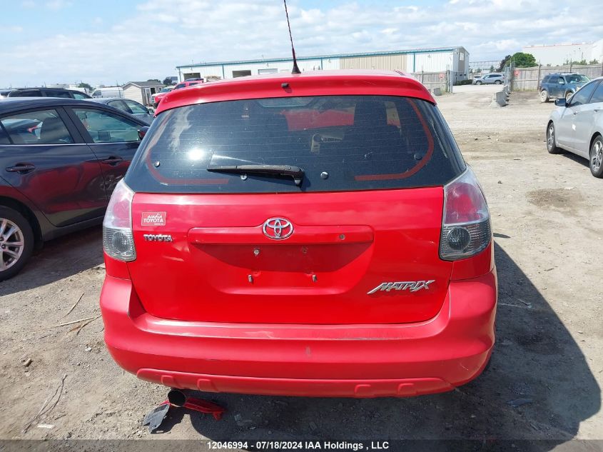 2006 Toyota Matrix Xr/Xrs VIN: 2T1KR32E16C570693 Lot: 12046994