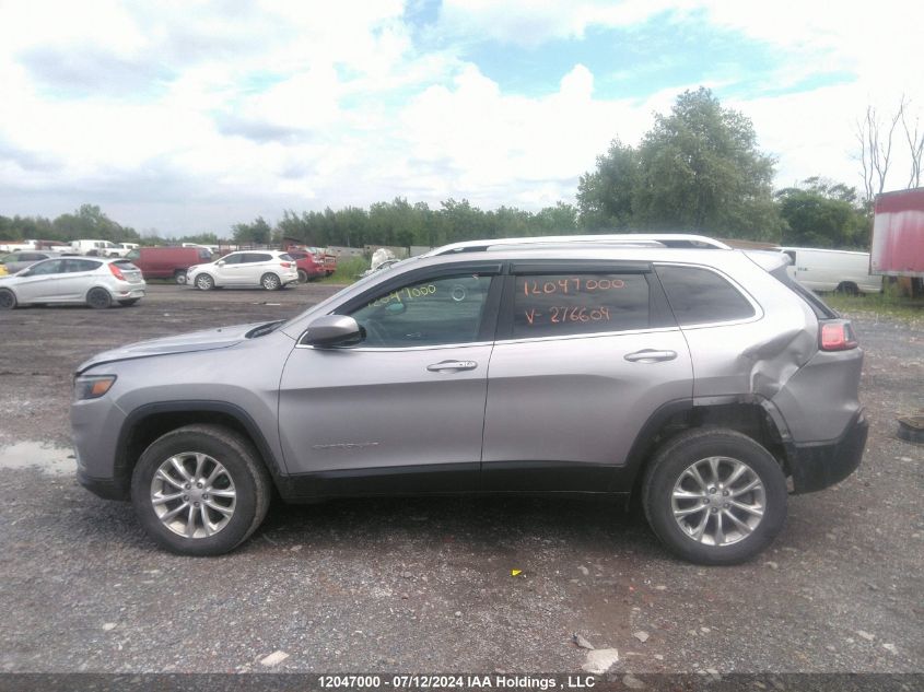 2019 Jeep Cherokee Latitude VIN: 1C4PJMCX7KD276604 Lot: 12047000