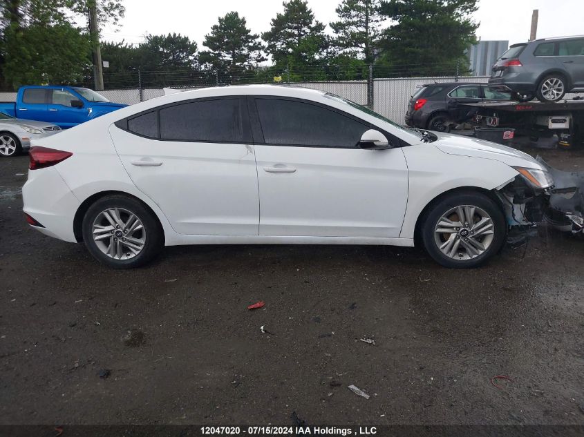 2020 Hyundai Elantra Preferred Auto Ivt VIN: KMHD84LF2LU912705 Lot: 12047020