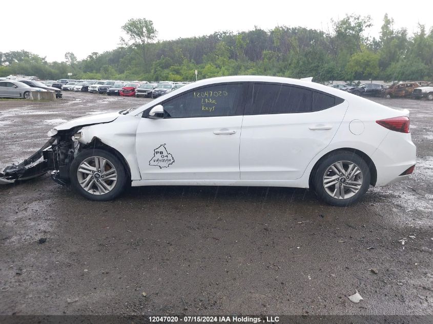 2020 Hyundai Elantra Preferred Auto Ivt VIN: KMHD84LF2LU912705 Lot: 12047020