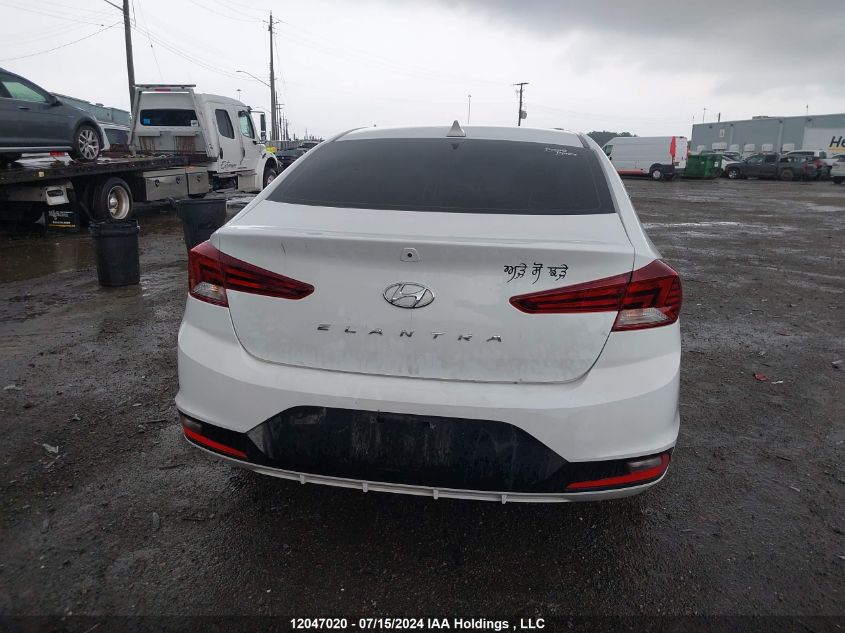 2020 Hyundai Elantra Preferred Auto Ivt VIN: KMHD84LF2LU912705 Lot: 12047020