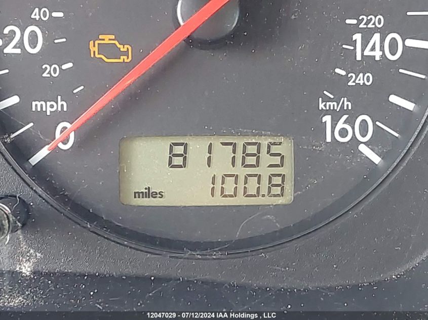 2003 Volkswagen Jetta Gl VIN: WVWRK61JX3W442958 Lot: 12047029