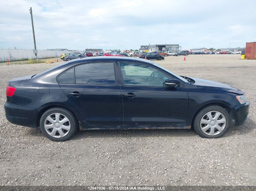 2014 Volkswagen Jetta Sedan VIN: 3VW2K7AJ3EM299049 Lot: 12047036