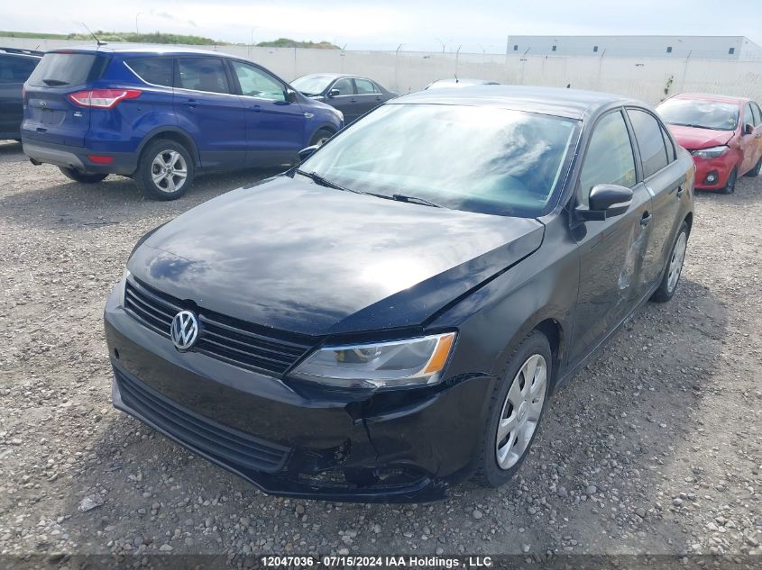 2014 Volkswagen Jetta Sedan VIN: 3VW2K7AJ3EM299049 Lot: 12047036