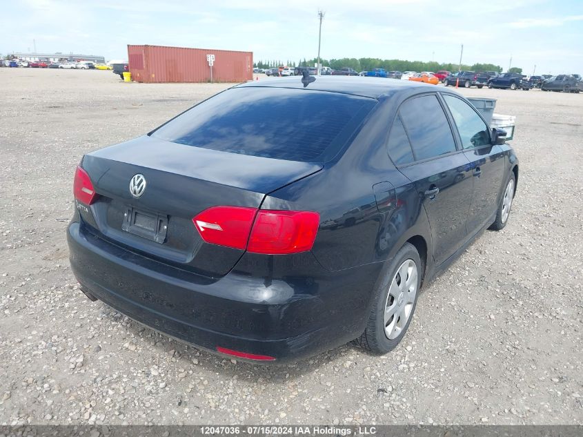 2014 Volkswagen Jetta Sedan VIN: 3VW2K7AJ3EM299049 Lot: 12047036