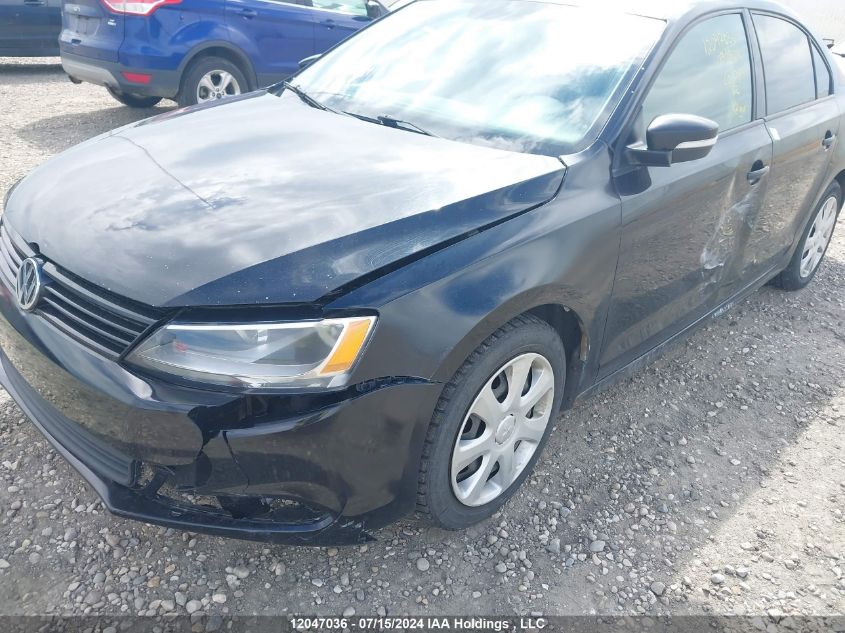 2014 Volkswagen Jetta Sedan VIN: 3VW2K7AJ3EM299049 Lot: 12047036