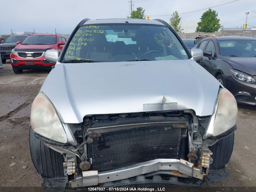 2006 Honda Cr-V VIN: JHLRD78956C807051 Lot: 12047037