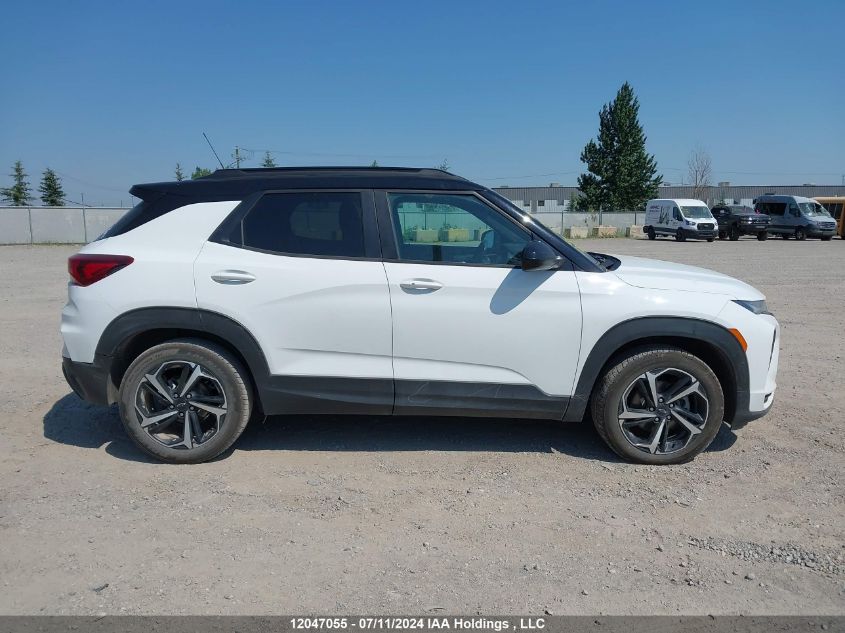 2021 Chevrolet Trailblazer VIN: KL79MUSL3MB080914 Lot: 12047055