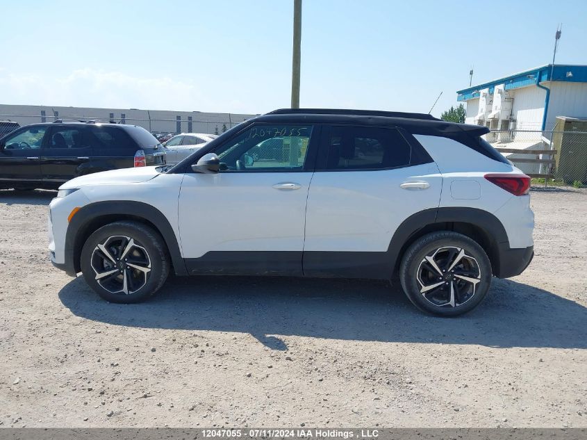 2021 Chevrolet Trailblazer VIN: KL79MUSL3MB080914 Lot: 12047055