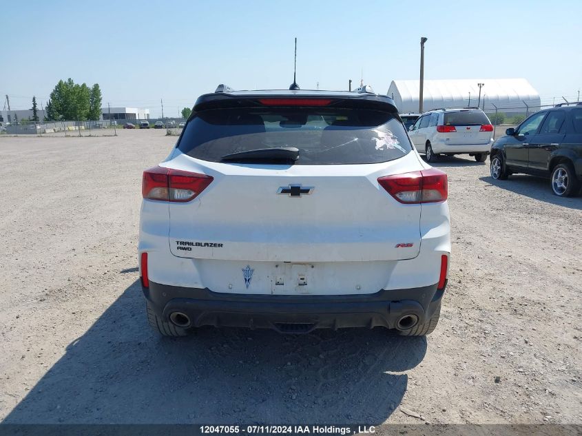 2021 Chevrolet Trailblazer VIN: KL79MUSL3MB080914 Lot: 12047055