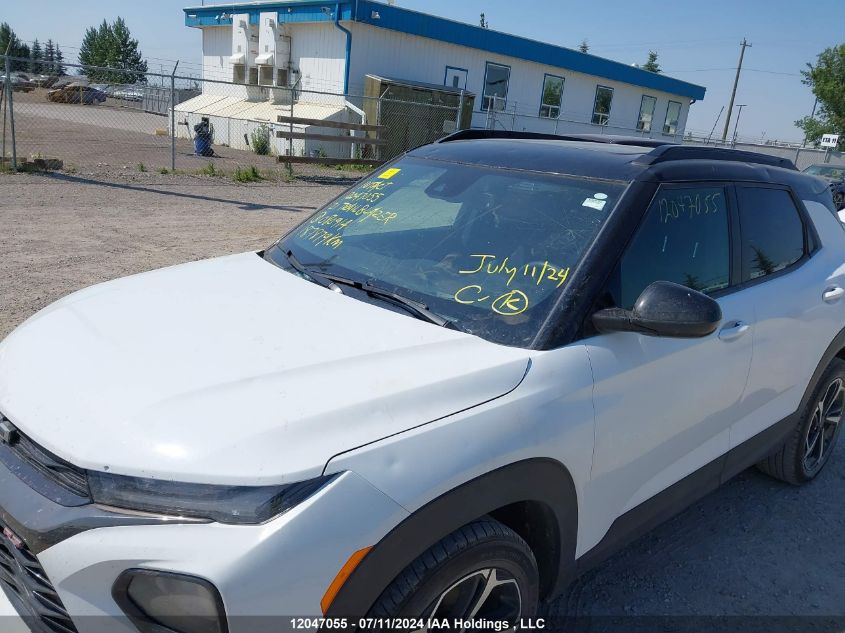 2021 Chevrolet Trailblazer VIN: KL79MUSL3MB080914 Lot: 12047055