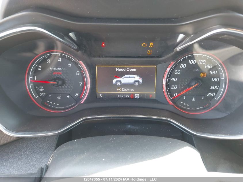 2021 Chevrolet Trailblazer VIN: KL79MUSL3MB080914 Lot: 12047055