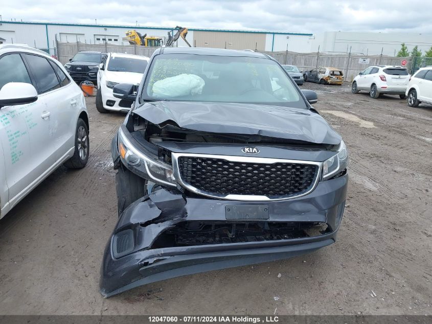 2016 Kia Sedona VIN: KNDMB5C1XG6205006 Lot: 12047060