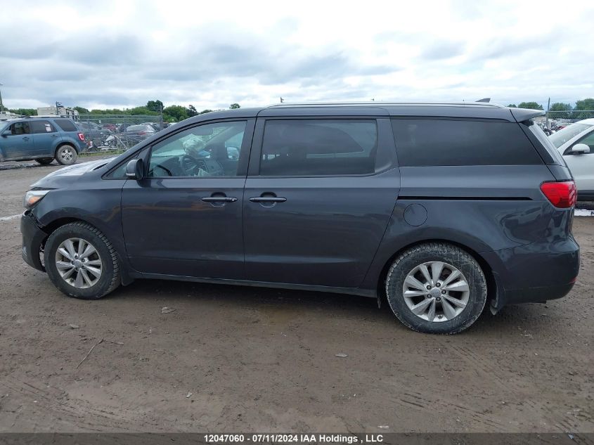 2016 Kia Sedona VIN: KNDMB5C1XG6205006 Lot: 12047060