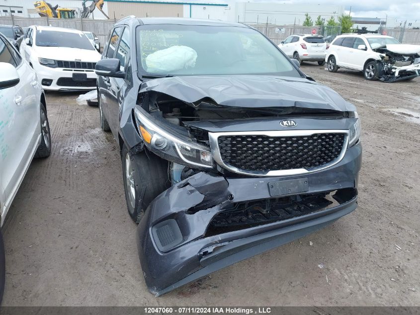 2016 Kia Sedona VIN: KNDMB5C1XG6205006 Lot: 12047060