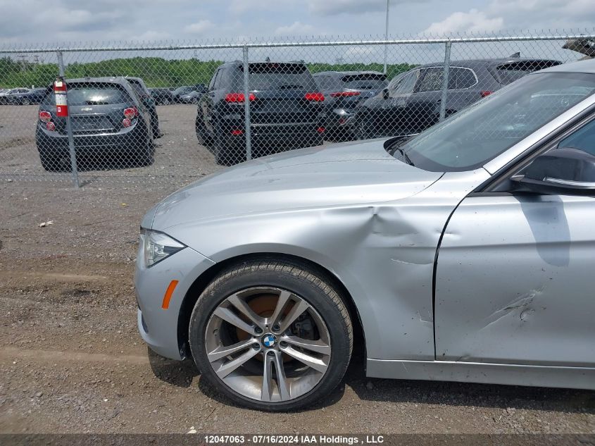 2018 BMW 3 Series VIN: WBA8D9C54JA608633 Lot: 12047063
