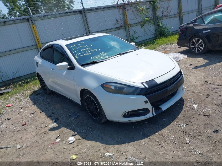 2013 Dodge Dart Limited/R/T VIN: 1C3CDFCB0DD327857 Lot: 12047083