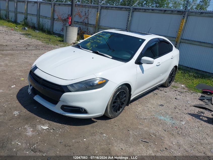 2013 Dodge Dart Limited/R/T VIN: 1C3CDFCB0DD327857 Lot: 12047083