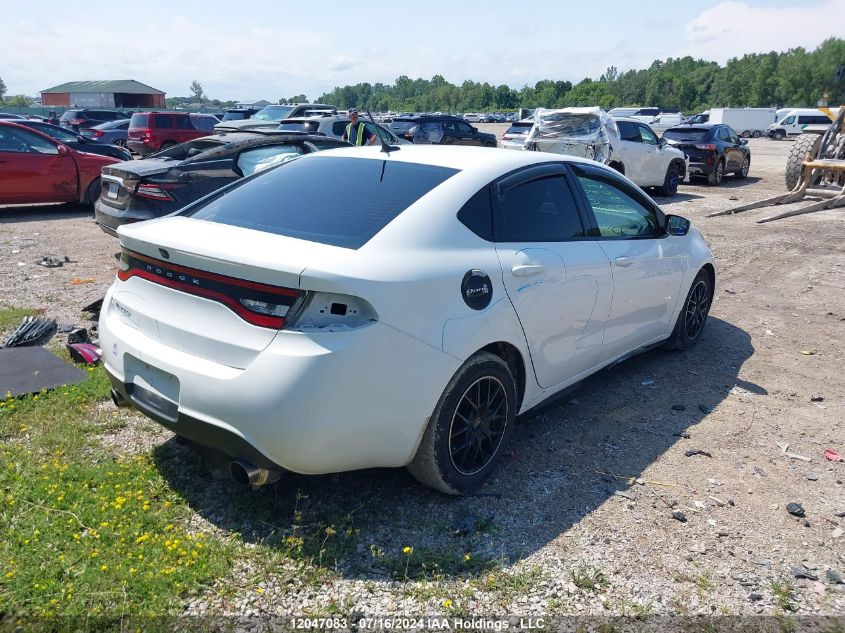 2013 Dodge Dart Limited/R/T VIN: 1C3CDFCB0DD327857 Lot: 12047083