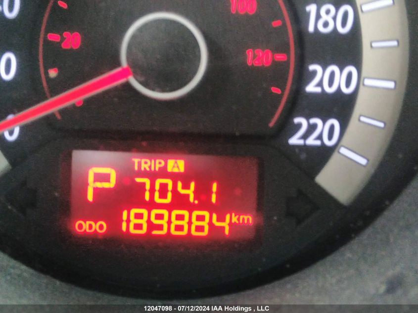 2010 Kia Forte VIN: KNAFT4A25A5299737 Lot: 12047098