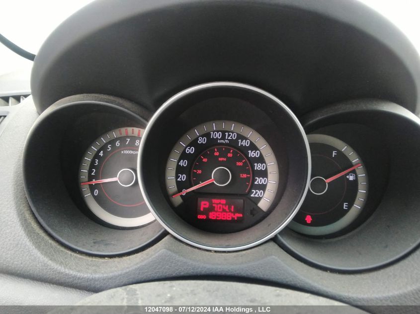 2010 Kia Forte VIN: KNAFT4A25A5299737 Lot: 12047098