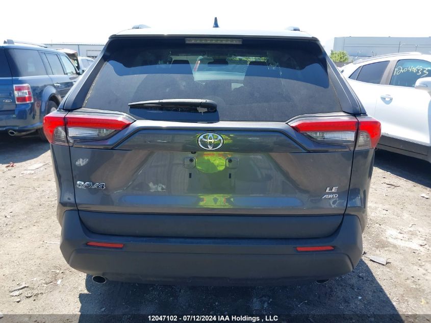 2021 Toyota Rav4 Le VIN: 2T3B1RFV9MC206188 Lot: 12047102