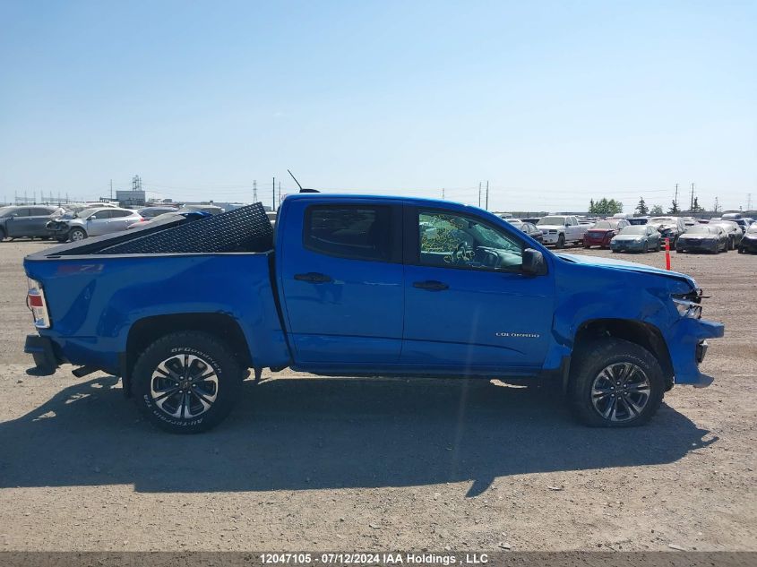 2021 Chevrolet Colorado VIN: 1GCGTDEN3M1140108 Lot: 12047105