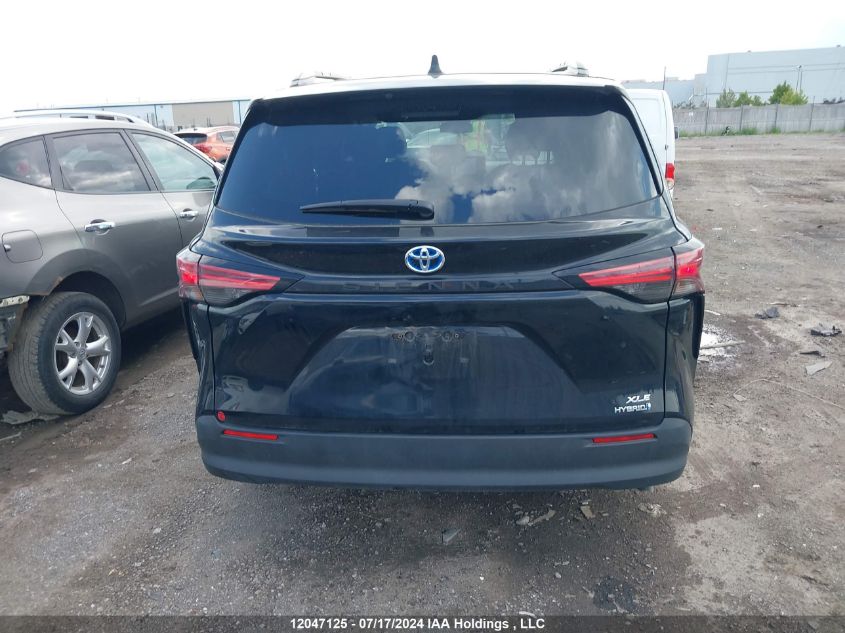 2022 Toyota Sienna Le 8-Passenger/Xle 8-Passenger/Xse 7-Passenger VIN: 5TDGRKEC0NS118735 Lot: 12047125