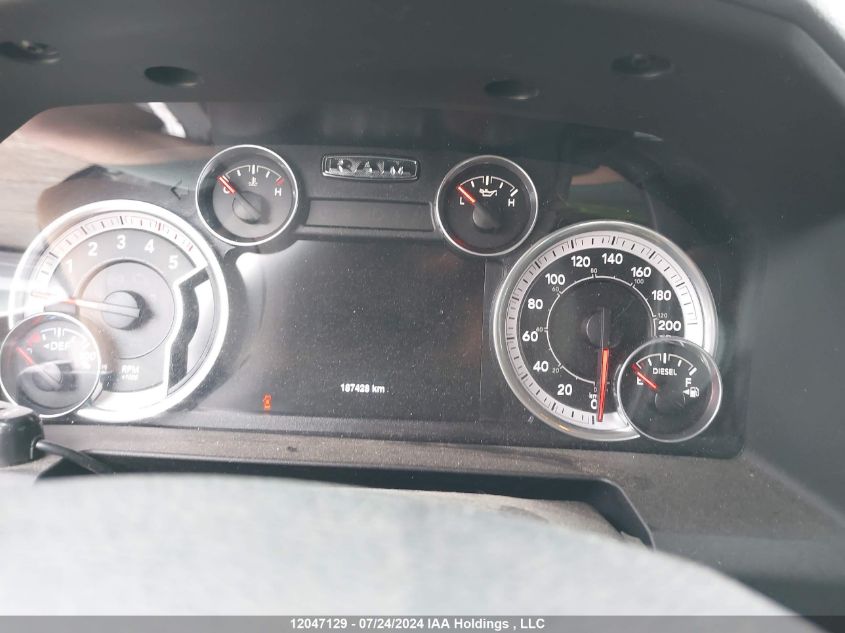 2016 Ram 2500 Slt VIN: 3C6UR5DL4GG116369 Lot: 12047129