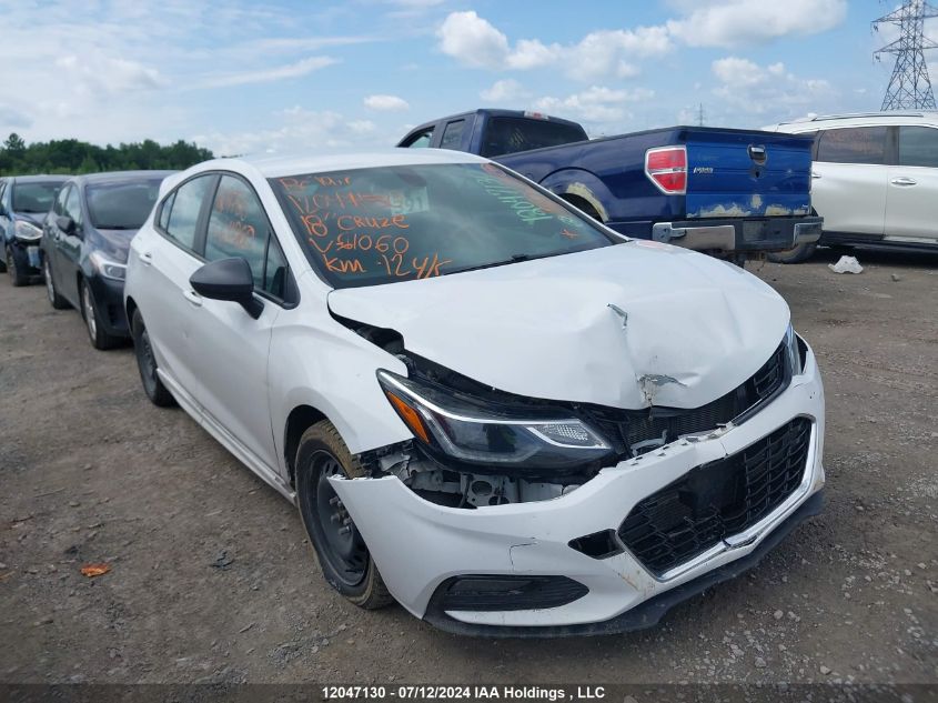 2018 Chevrolet Cruze VIN: 3G1BE6SM3JS611060 Lot: 12047130