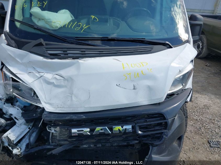 2023 Ram Promaster 3500 High Roof Extended 159 In. Wb VIN: 3C6MRVJG6PE552594 Lot: 12047135