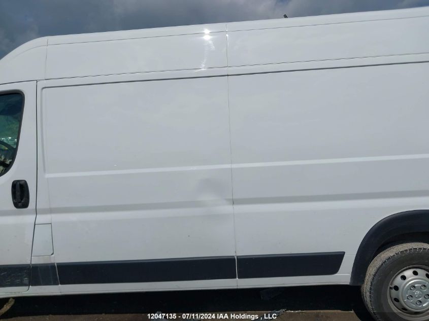 2023 Ram Promaster 3500 High Roof Extended 159 In. Wb VIN: 3C6MRVJG6PE552594 Lot: 12047135