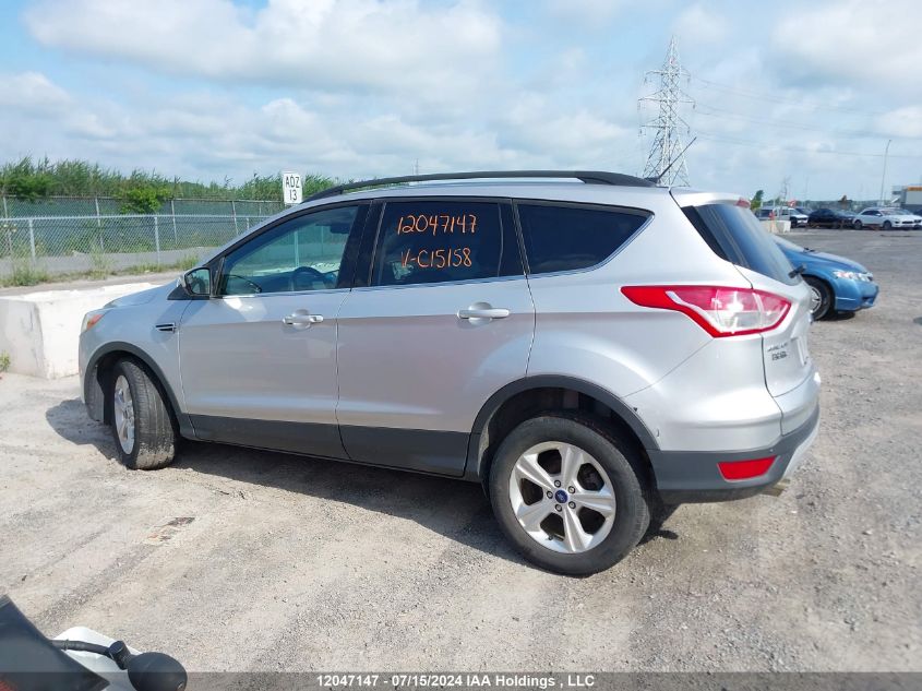 2016 Ford Escape VIN: 1FMCU9GX2GUC15158 Lot: 12047147