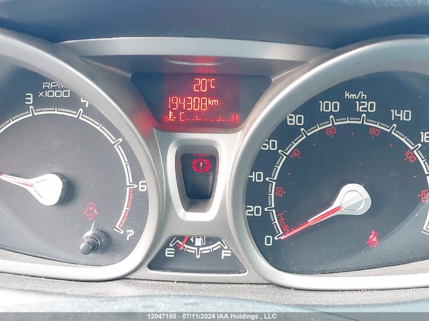 2013 Ford Fiesta Se VIN: 3FADP4EJ3DM211336 Lot: 12047155