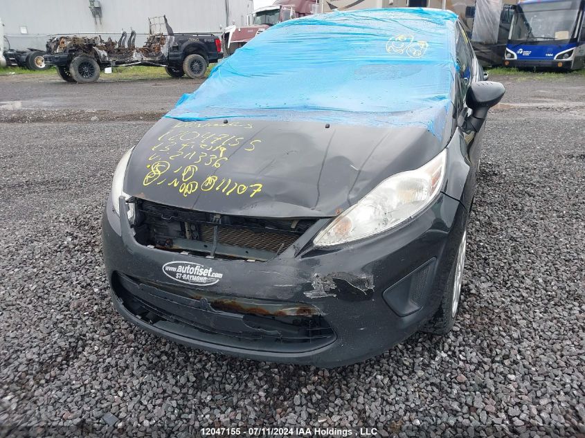 2013 Ford Fiesta Se VIN: 3FADP4EJ3DM211336 Lot: 12047155