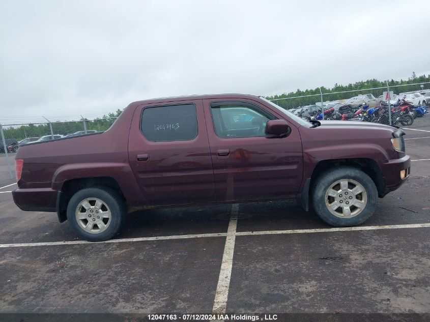 2009 Honda Ridgeline VIN: 2HJYK16539H001170 Lot: 12047163