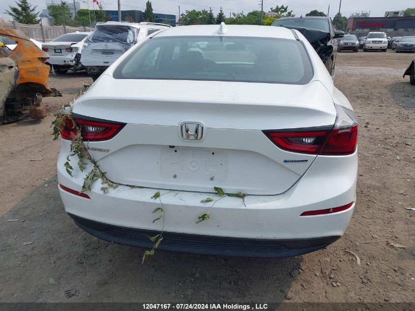 2019 Honda Insight VIN: 19XZE4F55KE400259 Lot: 12047167