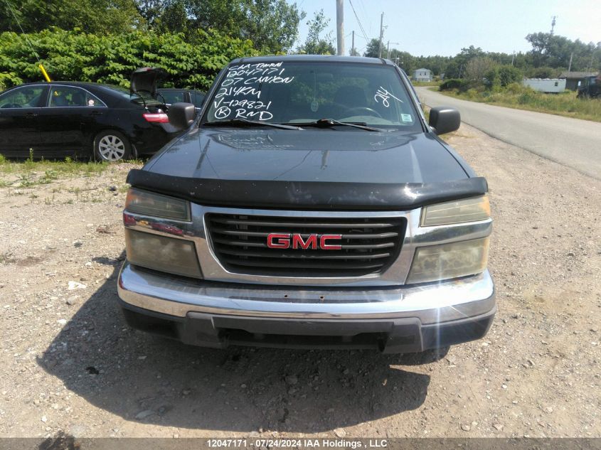 2007 GMC Canyon VIN: 1GTCS19E478129821 Lot: 12047171