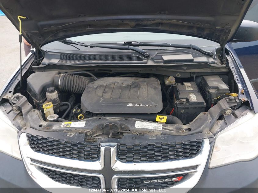 2013 Dodge Grand Caravan Se/Sxt VIN: 2C4RDGBG2DR504205 Lot: 12047186