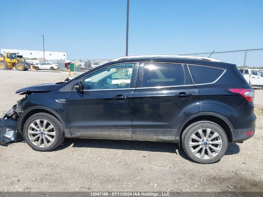 2018 Ford Escape Titanium VIN: 1FMCU9J94JUA37660 Lot: 12047189