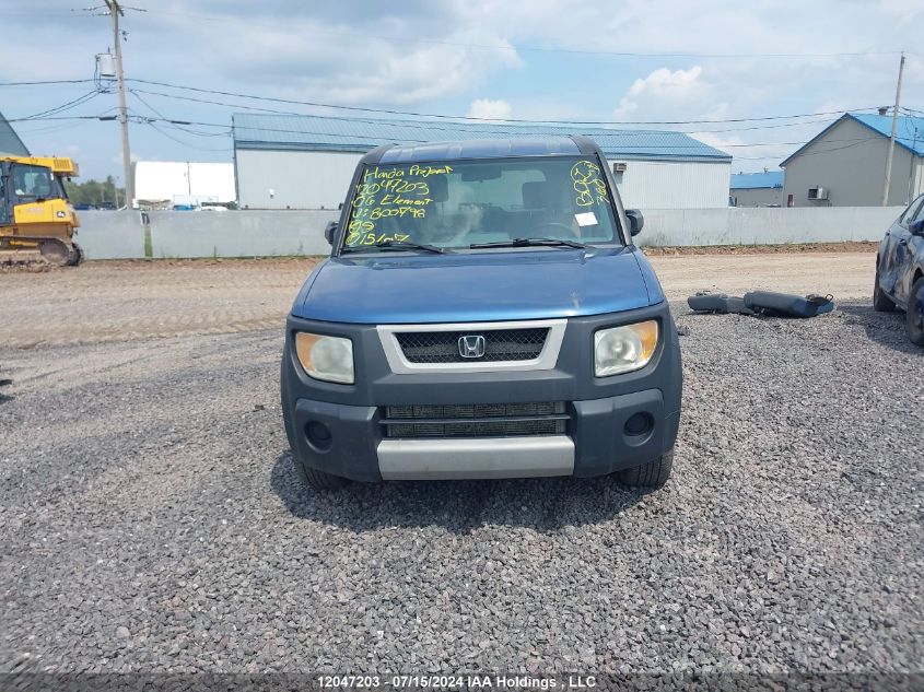 2006 Honda Element VIN: 5J6YH17216L800798 Lot: 12047203