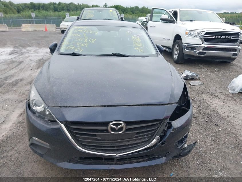 2016 Mazda Mazda3 VIN: 3MZBM1U71GM311838 Lot: 12047204
