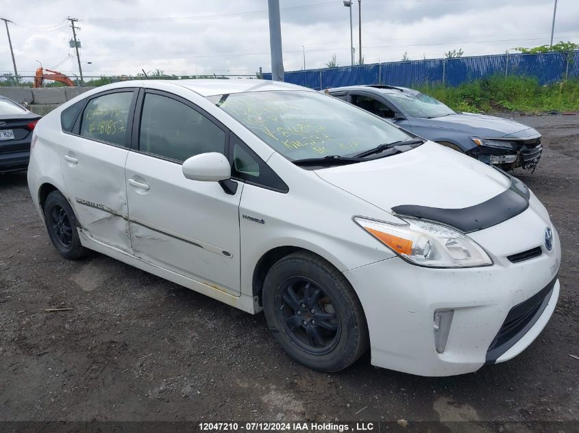 2014 Toyota Prius VIN: JTDKN3DU5E1816857 Lot: 12047210