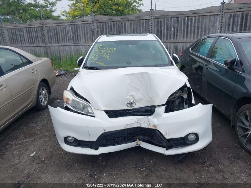 2011 Toyota Matrix Xrs VIN: 2T1ME4EE5BC006867 Lot: 12047222